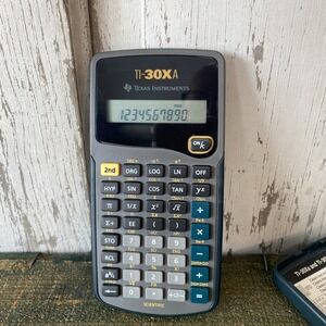 Texas Instruments TI-30Xa Scientific Calculator Solar Tested and Works